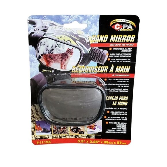 CPA Rearview Hand Mirror - Picture 1 of 2